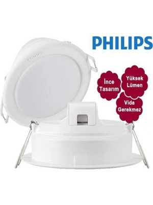 Die Grup Philips 59203 Meson LED Gömme Spot Armatur 125 10, 5W 65K