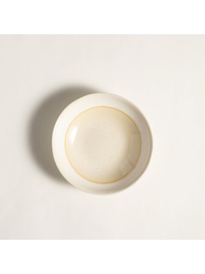 Die Grup Leırıa Stoneware Çukur Tabak 20 cm Krem