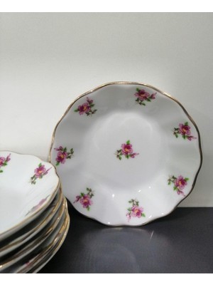 Die Grup Porland Porselen 6'lı Mineli Çay Tabak 11 cm 8690110807242