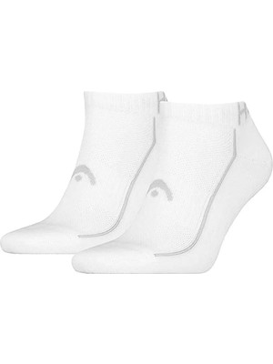 Die Grup Head All Sports Training Socks Ikili Unisex Çorap Beyaz