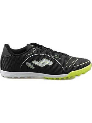 Die Grup Jump 28006 B Black Neon Green Erkek Halı Saha Ayakkabısı 28006-B-BLACK-NEON-GREEN Siyah 41