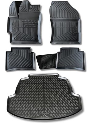 Die Grup Toyota Corolla Paspas Bagaj Havuzu Set 2019 2026 Arası Uyumlu 3D Ultraflex Set