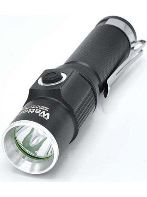 Watton Güçlü Şarjlı Mini LED Cep Feneri Taşınabilir Profesyonel Aydınlatma Sistemi WT-089