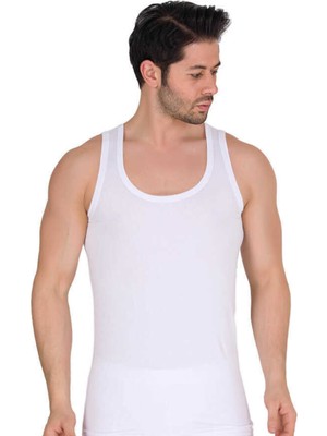 Berrak Erkek Beyaz 5 Adet Atlet-Beyaz-Xl