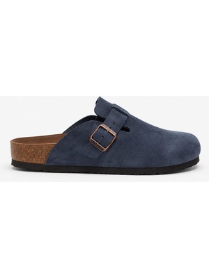 Sivarro Boston Unisex Mantar Taban Terlik - Lacivert
