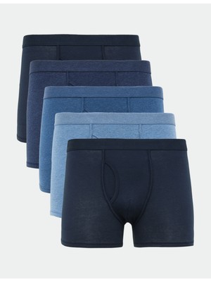 Marks & Spencer 5'li Pamuklu Cool & Fresh™ Trunk Seti