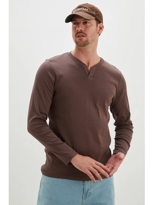 FullaModa Basic V Yaka Ribanalı Body