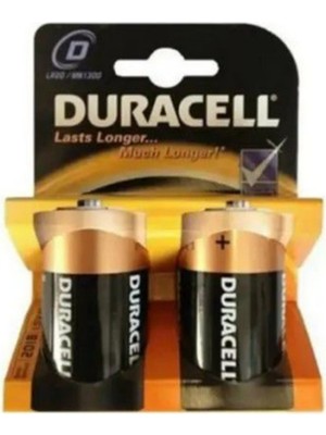 Duracell LR20 D Büyük Pil 2li Kart