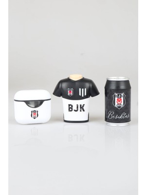 Lisanslı Beşiktaş 3'lü Kalemtraş Seti Silgili Forma Tasarımlı Kalemtraş, Airpods Kalemtraş Ve Coke Silgili Kalemtraş