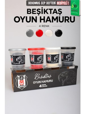 Beşiktaş YENİ SEZON LİSANSLI BEŞİKTAŞ 4'LÜ OYUN HAMURU