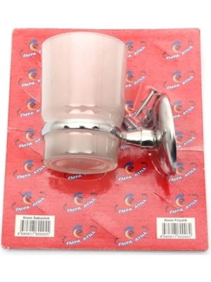Krom Plastik Fırçalık