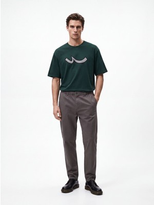 LTB Chino Beli Lastikli Gri Pantolon