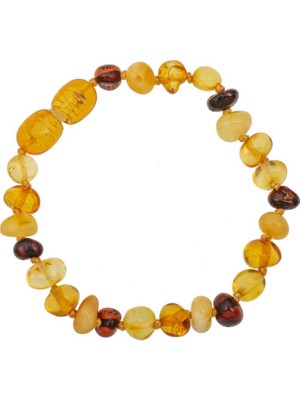 Inure Jewelry Bebek Damla Kehribar Bileklik