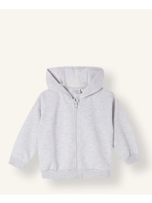 DeFacto Kapüşonlu Sweatshirt Kumaşı Hırka Erkek BEBEK E8697A526AU