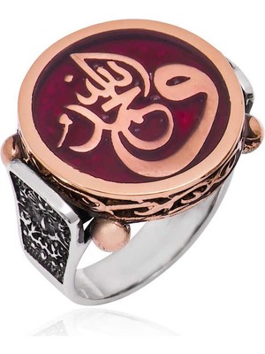 Inure Jewelry Gümüş Vav Erkek Yüzük
