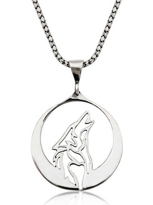 Inure Jewelry ​Gümüş Bozkurt Kolye