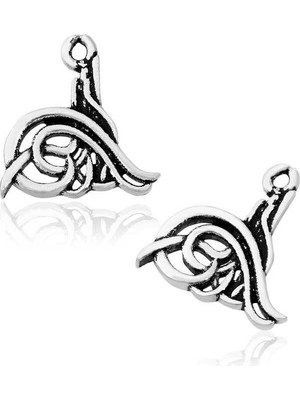 Inure Jewelry ​Gümüş Tuğra Tesbih Püskül Ucu
