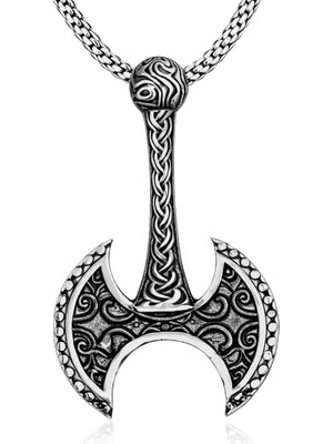 Inure Jewelry Gümüş Balta Kolye