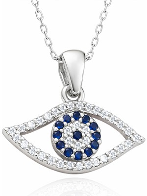 Inure Jewelry Gümüş Nazarlı Göz Kadın Kolye