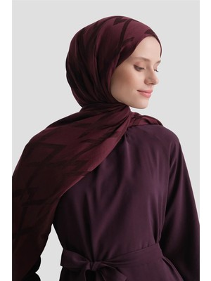 Armine Lyocell Naia Zikzak Desen Şal  1- 51