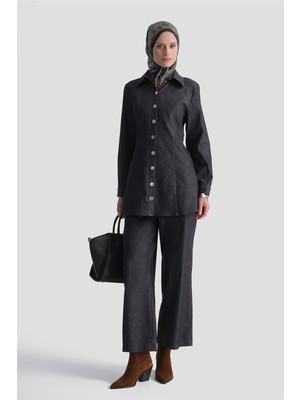 Armine Denim Takım Lacivert