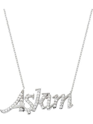 Inure Jewelry Gümüş Aşkım Bayan Kolye