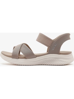 Skechers Ultra Flex 3. Kadın Bej Sandalet 119975 Tpe