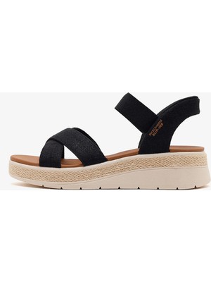 Skechers Bobs Sun Ray Kadın Siyah Sandalet 114417 Blk