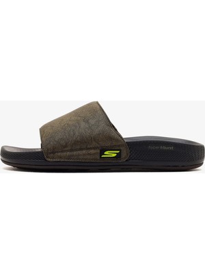 Skechers Hyper Slide Erkek Haki Terlik 229137 Olbk