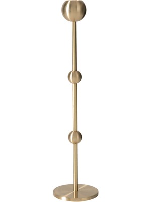 Mudo Home VELA PİRİNÇ MUMLUK ORTA BOY 28 CM