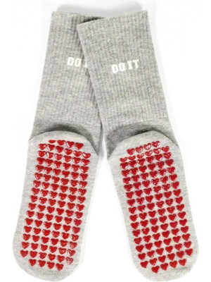 Carnaval Socks Carnaval Do It Gri Kaydırmaz Pilates Yoga Çorabı