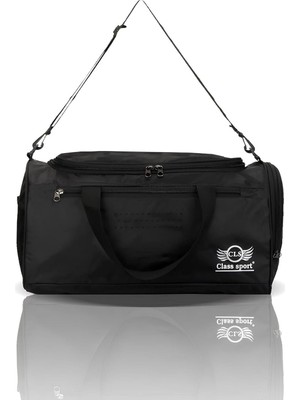 Happy Trend Av A Dos Unisex Önü Cepli Uzun Askılı Ayakkabı Bölmeli Geniş Hacimli Gym Fitness Spor Çantası Kabin Boy