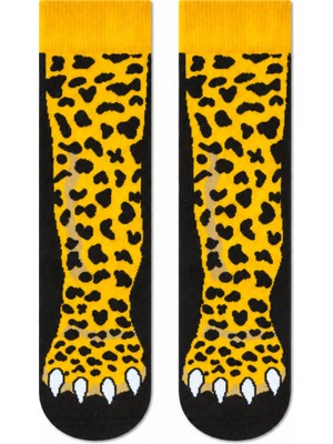 Carnaval Socks Carnaval Leopar Pençesi Unisex Soket Çorap