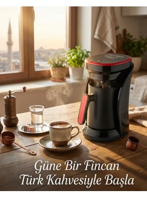 tp Bol Köpüklü Türk Kahvesi Makinesi Sesli Ikaz ve Otomatik Kapanma Özellikli - Lisinya