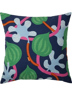 IKEA Mavinn Mavi Yesil 50X50 cm Kirlent Kilifi