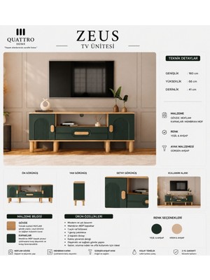 Quattro Home Zeus Tv Ünitesi