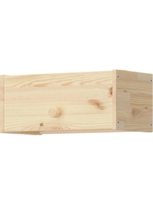 Ikea Raggberg Çam 40X21X17 cm Raflı Askılık