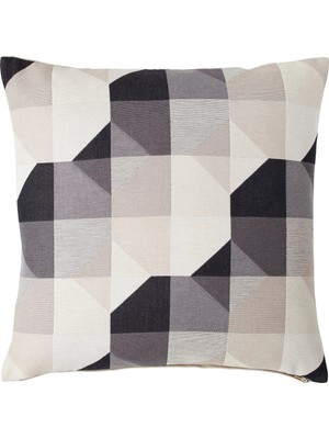 TARNA Svartho Bej 50X50 cm Kirlent Kilifi