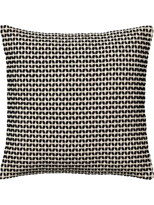 TARNA Kustfly Bej Siyah 50X50 cm Kirlent Kilifi