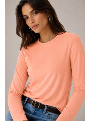 Sortie Collection Düz Basic Tshirt