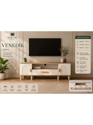 Quattro Home Venedik Tv Ünitesi