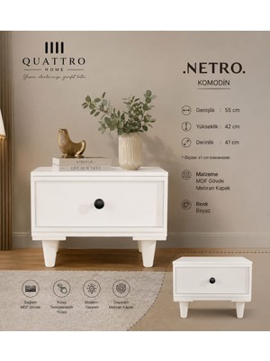 Quattro Home Netro Komodin