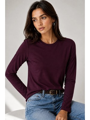 Sortie Collection Düz Basic Tshirt