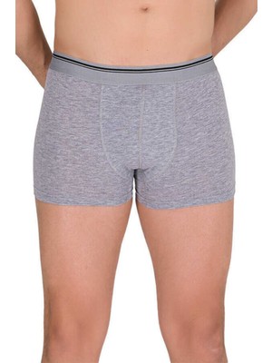 Berrak Gri Lycra Erkek Boxer-Gri-2xl