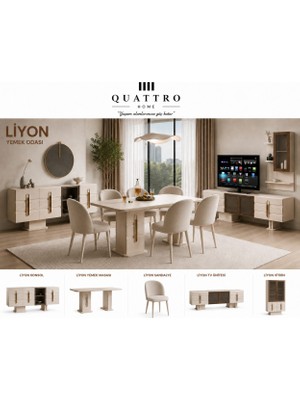 Quattro Home Liyon Yemek Odası Takımı