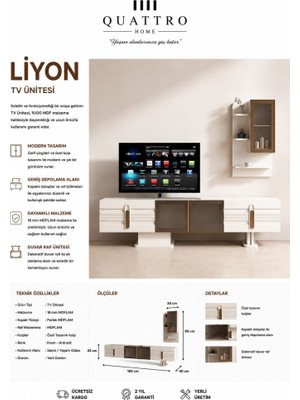 Quattro Home Liyon Tv Ünitesi