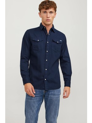 Jack & Jones Jjesheridan Shirt L/s Erkek Gömlek