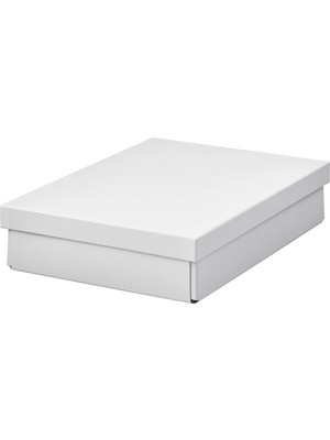 Ikea Fjaderharv Beyaz 25X35X8 cm Kapaklı Kutu