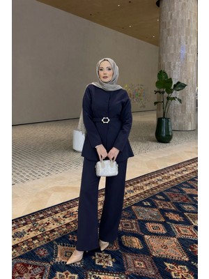 Riella Butik Murillo Tesettür Ceket Takım