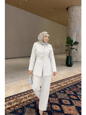 Riella Butik Murillo Tesettür Ceket Takım